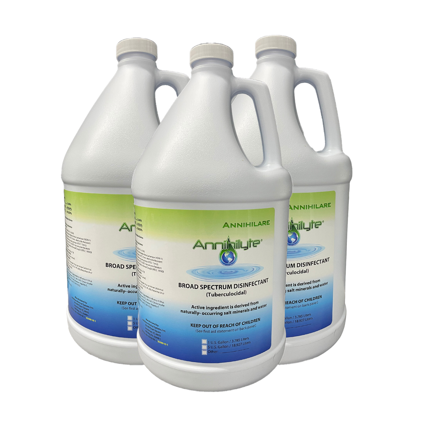 Annihilyte® Disinfectant & Deodorizing Solution (3-Gallon Case) — Trusted Power from Annihilare®, Available Here